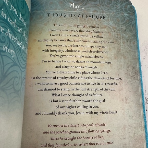Thank You Jesus Book Daily Prayers For Life’s Ups And Downs Religious Book BNWT - Picture 5 of 7